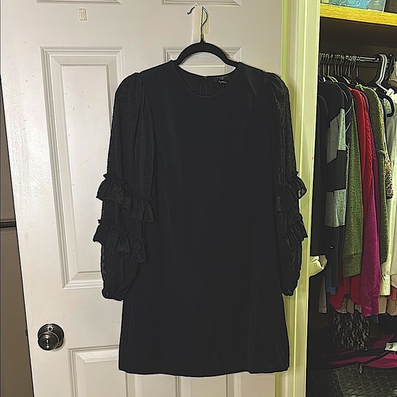 Ann Taylor Dresses & Skirts - Ann Taylor Long Sleeve Black Dress